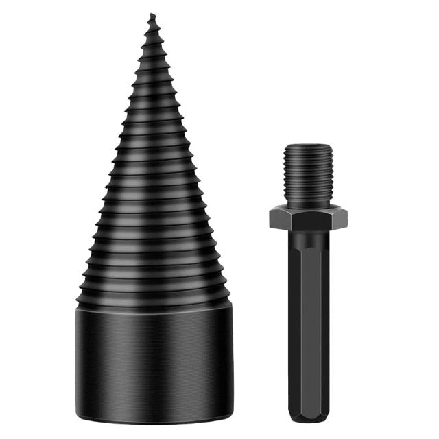 Vedborr till Borrmaskin - Vedborr + 3 olika skaft